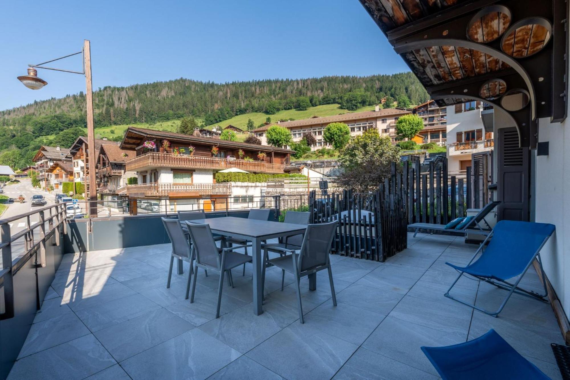 Appartements Betemps Le Grand-Bornand Exteriör bild