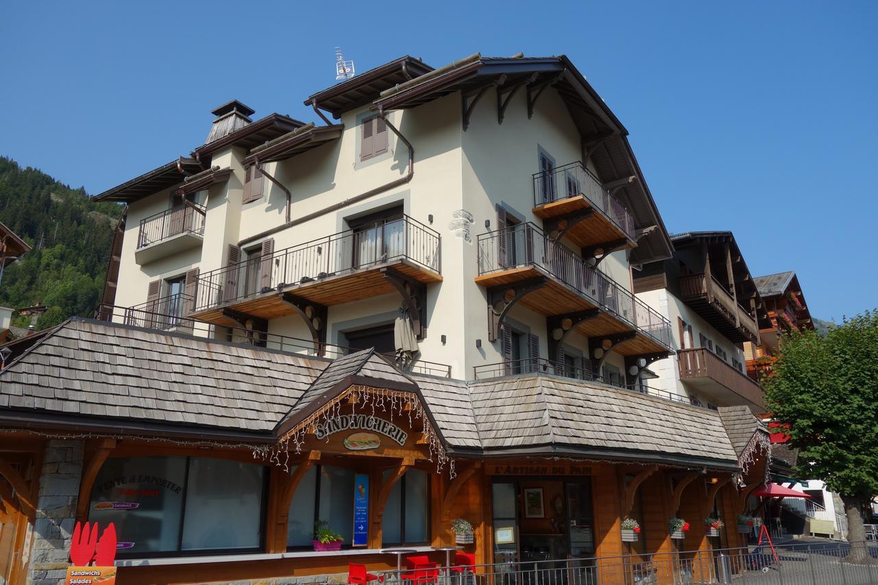 Appartements Betemps Le Grand-Bornand Exteriör bild